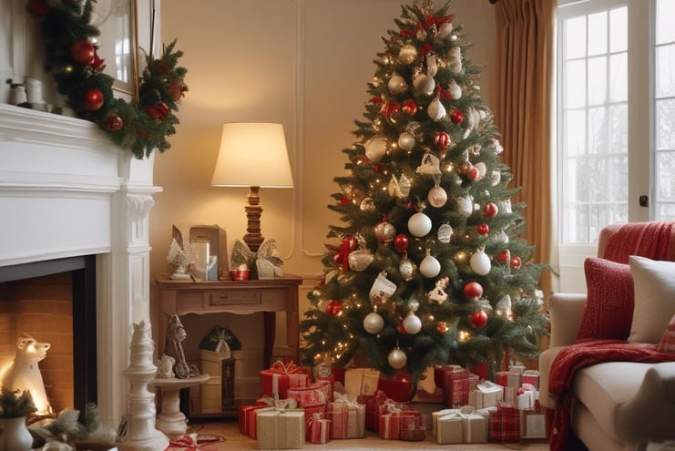 Bright living room with modern inventory