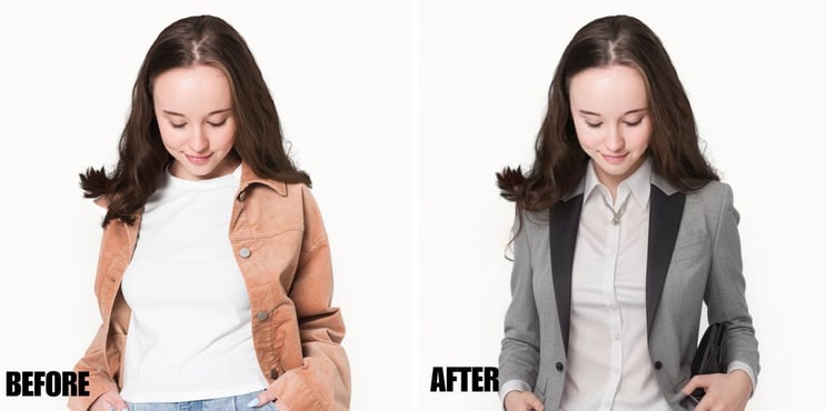 changing-casual-to-formal-clothes