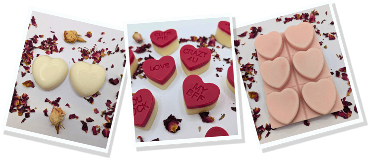 Lyrical Scents Love is All Around collection of wax welts and gifts