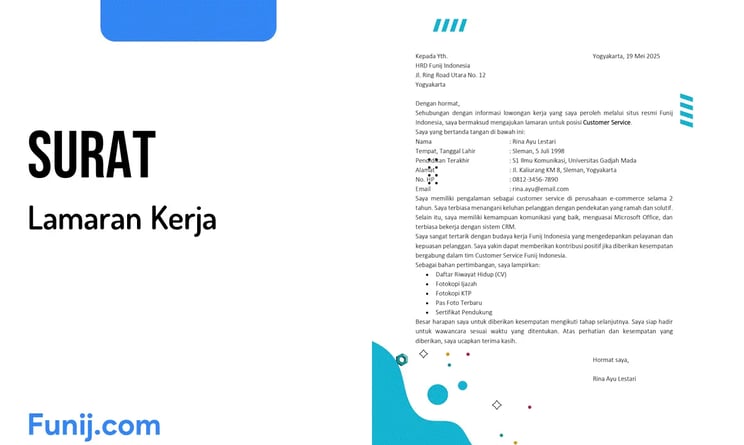 Surat Lamaran Kerja