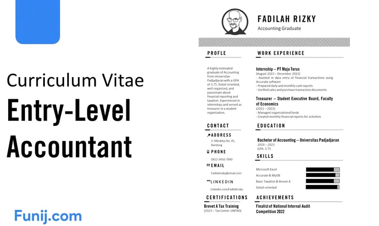 Curriculum Vitae – Entry-Level Accountant