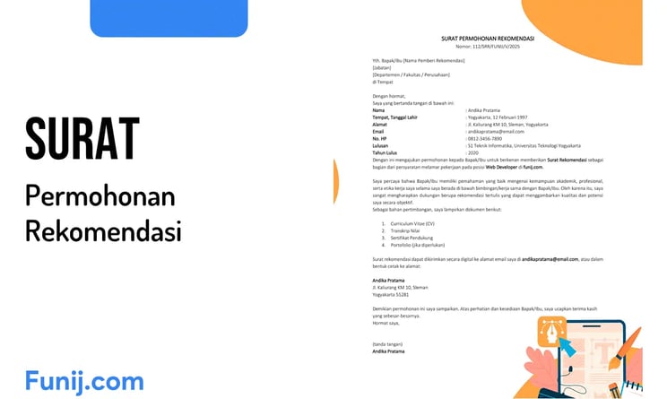 Surat Permintaan Rekomendasi