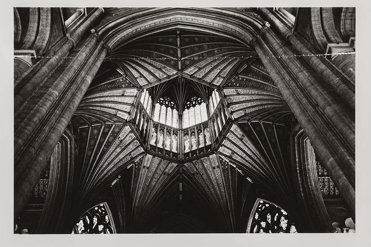 Ceiling in Ely Cathedral, Cambridgeshare. Creator: Slawek Dejneka