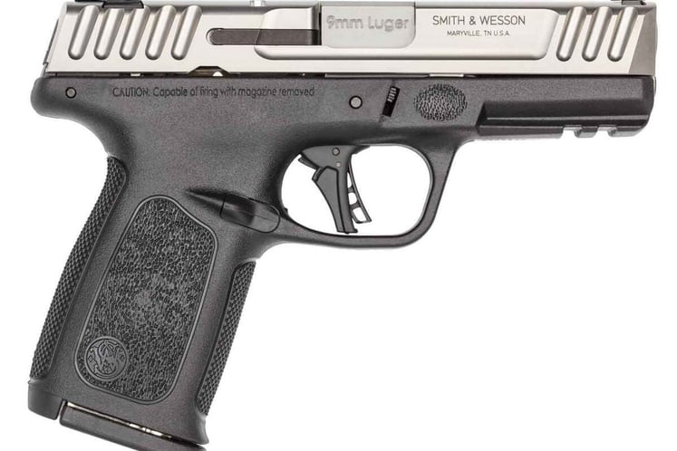 Smith & Wesson SD9 2.0 9mm Luger 4in Stainless Steel Pistol - 16+1 Rounds
