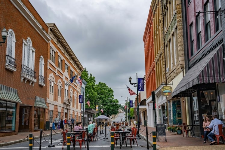 Main Street Staunton Virginia