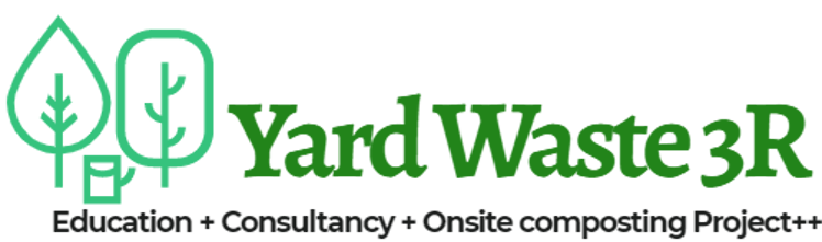 YardWaste3R.org 實踐就地堆肥 . 推動香港可持續市區園林廢物管理 logo