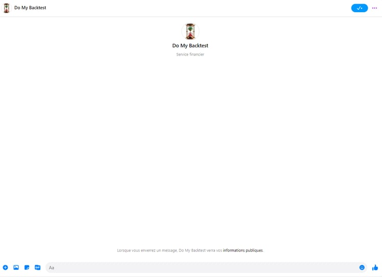 Do My Backtest Messenger interface for direct contact.