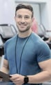 male personal trainer profile