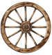 Watercolor wagon wheel