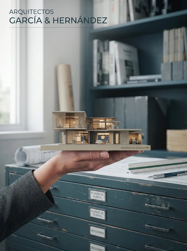 Fotografía para arquitectos creada con IA