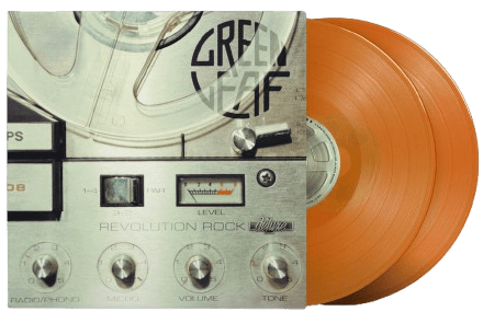 Greenleaf Revolution Rock LP cover – official stoner rock orange vinyl album