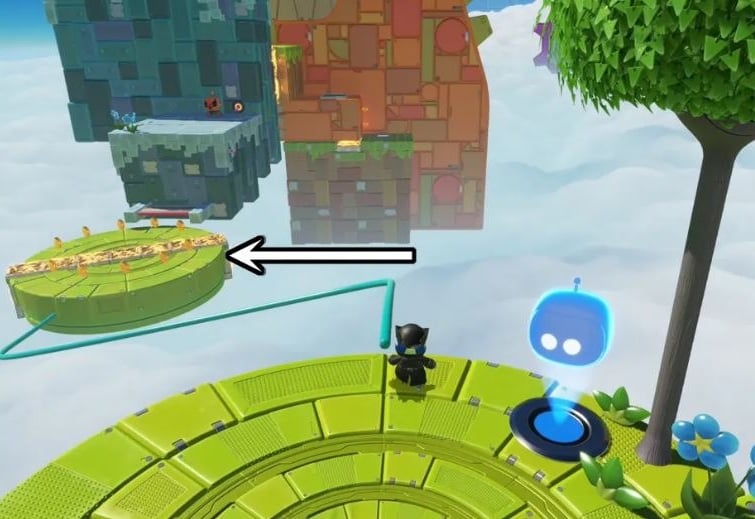 astro bot luna sola