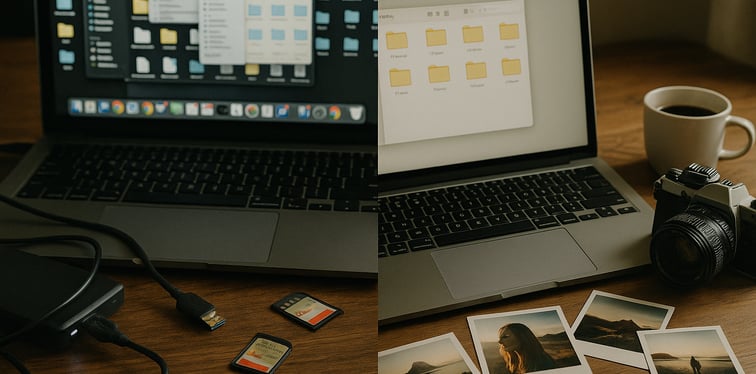 Como Organizar as Fotos