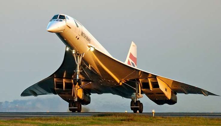 Concorde cruzando el Atlántico