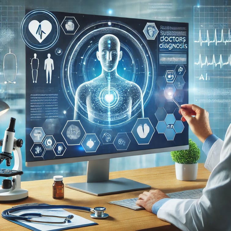 a doctor is shown in this image, ChatGPT