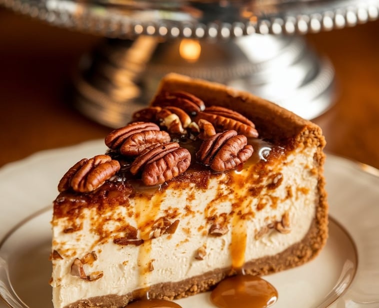 Cinnamon Pecan Cheese Cake