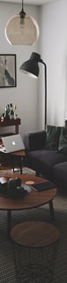 Bright living room with modern inventory