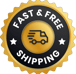 fast and free shipping