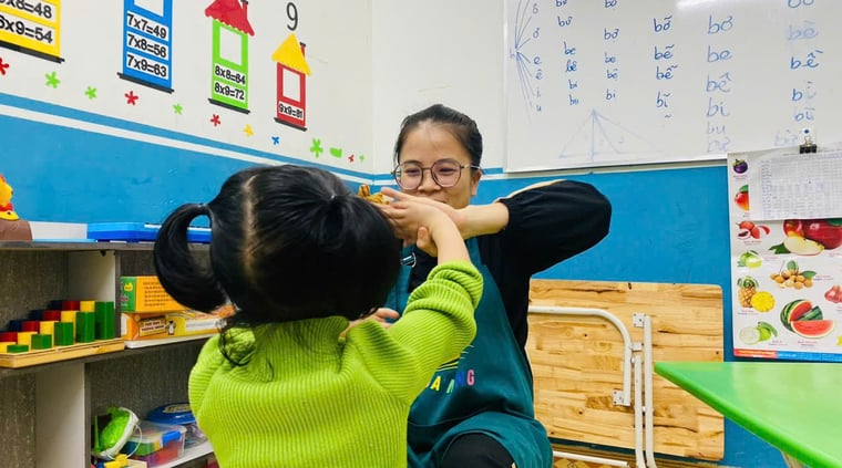 Lớp học cho bé chậm nói tại Hải Phòng