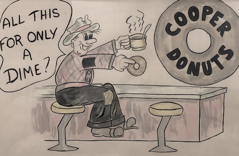 Cooper Donuts - Blanche's "All This For A Dime" Drawing