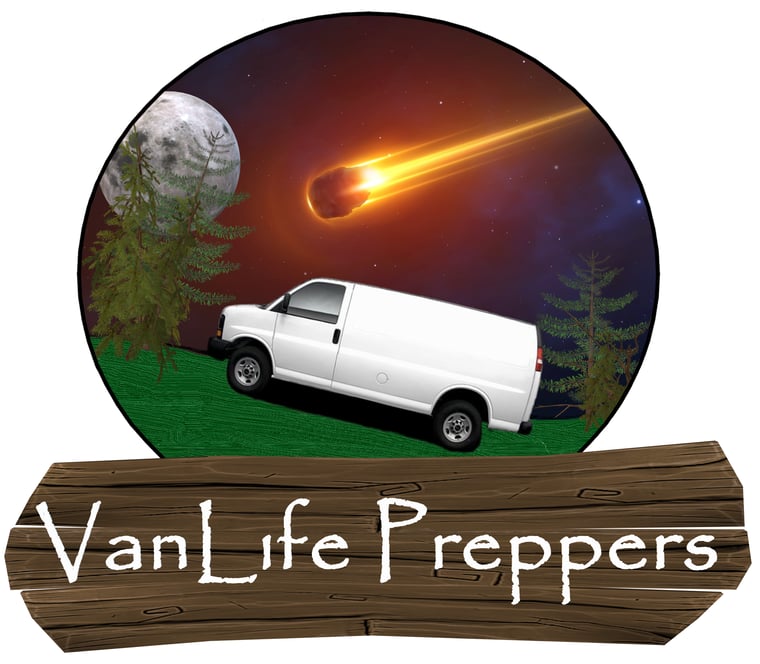 Van Life Preppers Living Off-Grid in a Custom Built Van