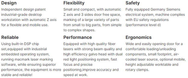 mavenworks track and trace Fiber Laser Marking Machine