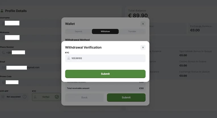 WITHDRAW ORBITX BFB247