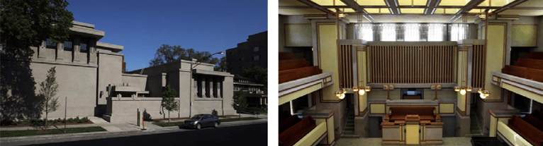 Frank Lloyd Wright's Unity Temple (1908)