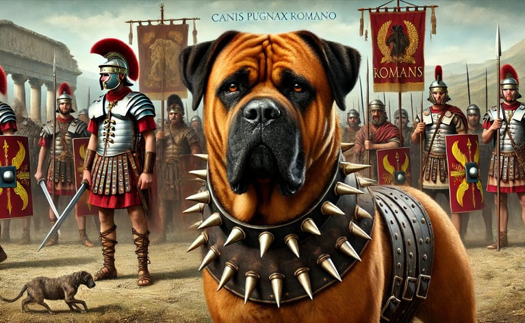 moloso de guerra romano