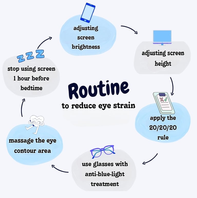Anti-fatigue routine for better vision - Kyoptic Optician Paris 6.