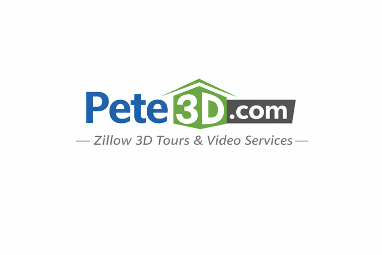 Pete3D - Zillow 3D tours and video services. logo