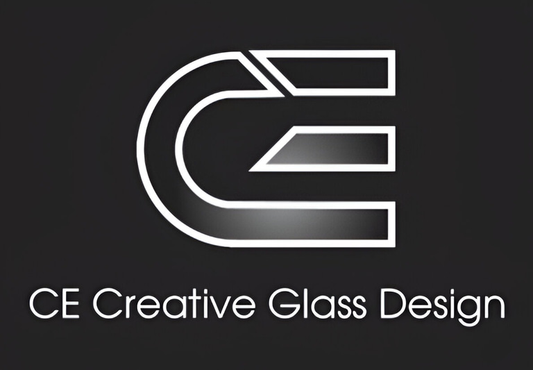 CE Creative Glass Design logo