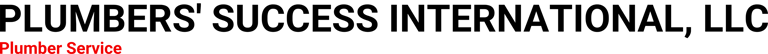 PLUMBERS' SUCCESS INTERNATIONAL, LLC logo