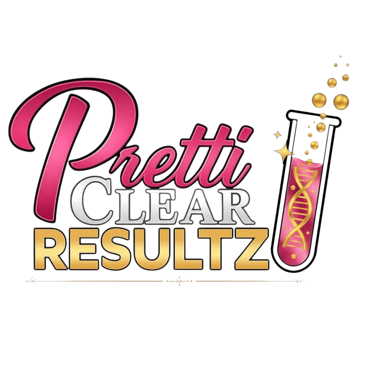 Pretti Clear Resultz logo