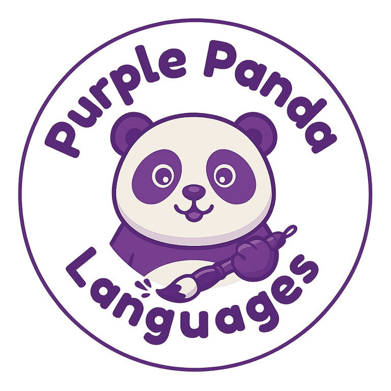 Purple Panda Languages logo