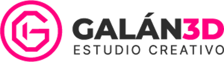 Galán 3D logo