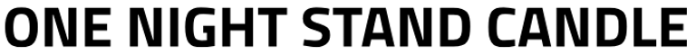 ONE NIGHT STAND CANDLE logo