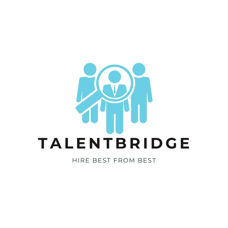 🌟 TalentBridge – Hire Best from Best logo