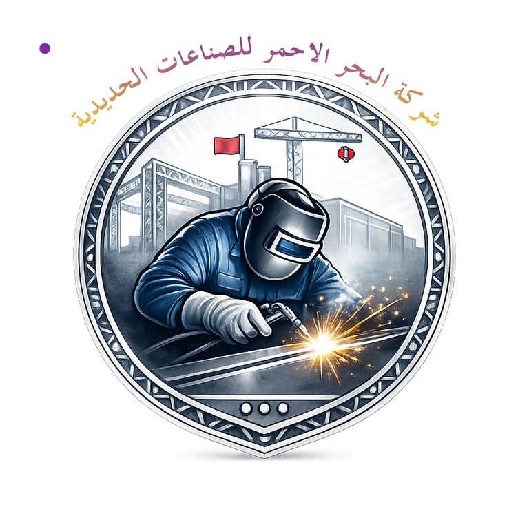 البحر الأحمر للصناعات الحديدية logo