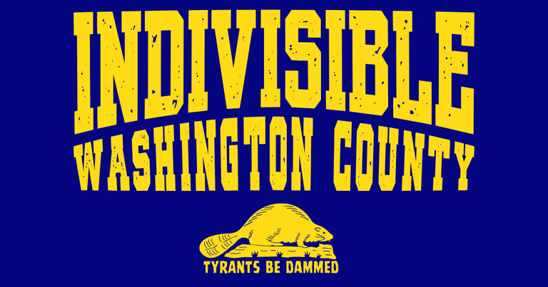 Indivisible Washington County logo