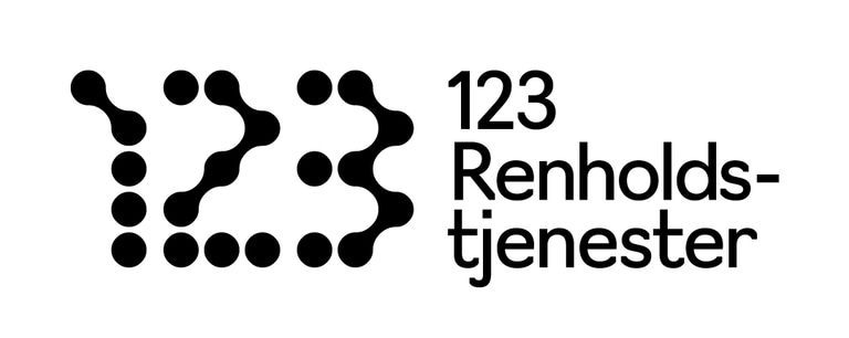 123renholdstjenester logo