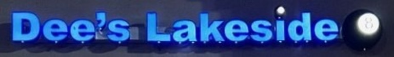 Dee's Lakeside Billiards logo