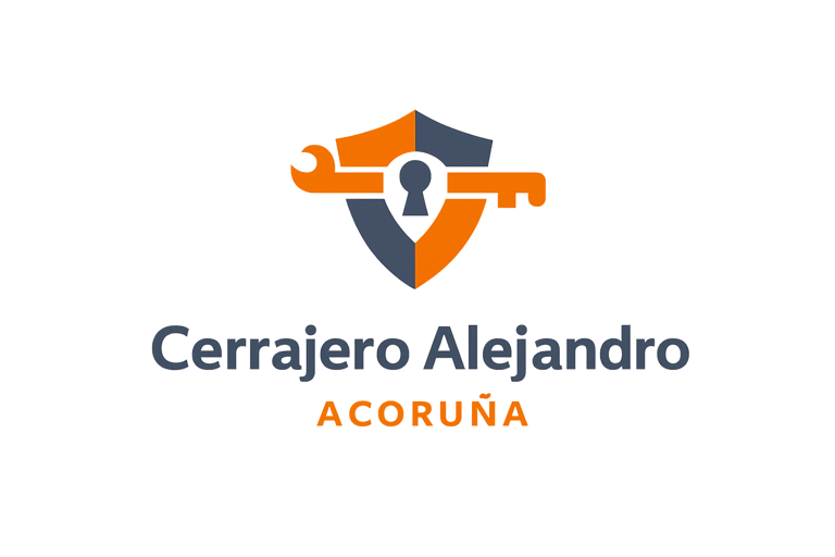 Cerrajero Alejandro Acoruña logo