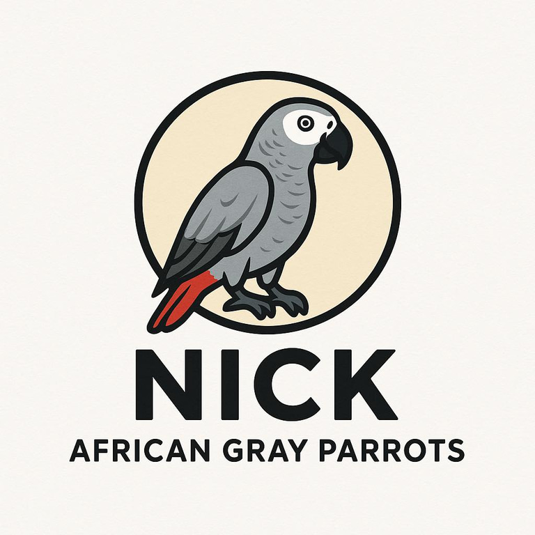 Nick African Grey Parrots logo