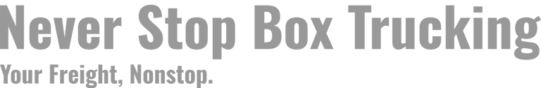 Never Stop Box Trucking LLC logo