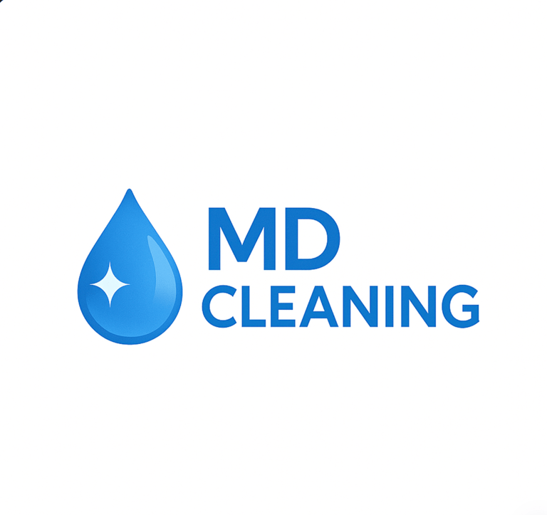 MD cleaning logo