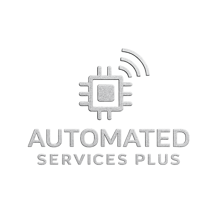 Automated Services Plus. logo