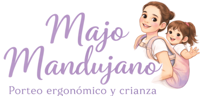 Majo Mandujano - porteo, nacimiento y crianza logo