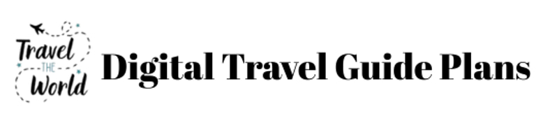 Digital travel guide plans logo