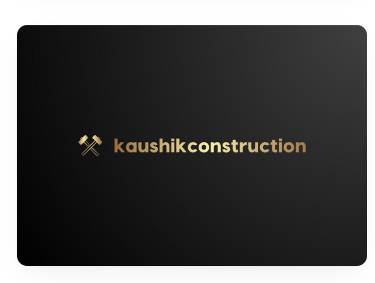 Kaushik  Construction logo